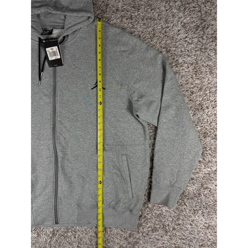 Nike Air Jordan 23/7 Jumpman Full-Zip Hoodie 547664-063 Gray Men's Size 3XL